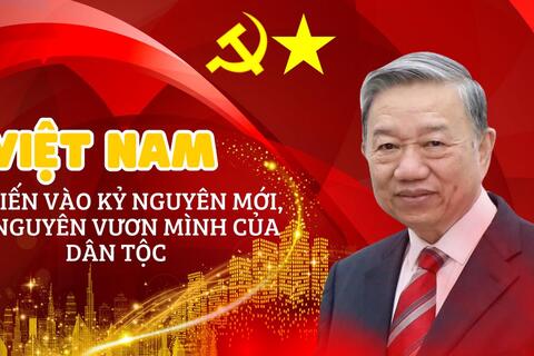 DƯỚI LÁ CỜ VẺ VANG CỦA ĐẢNG, VỮNG BƯỚC TIẾN VÀO KỶ NGUYÊN MỚI